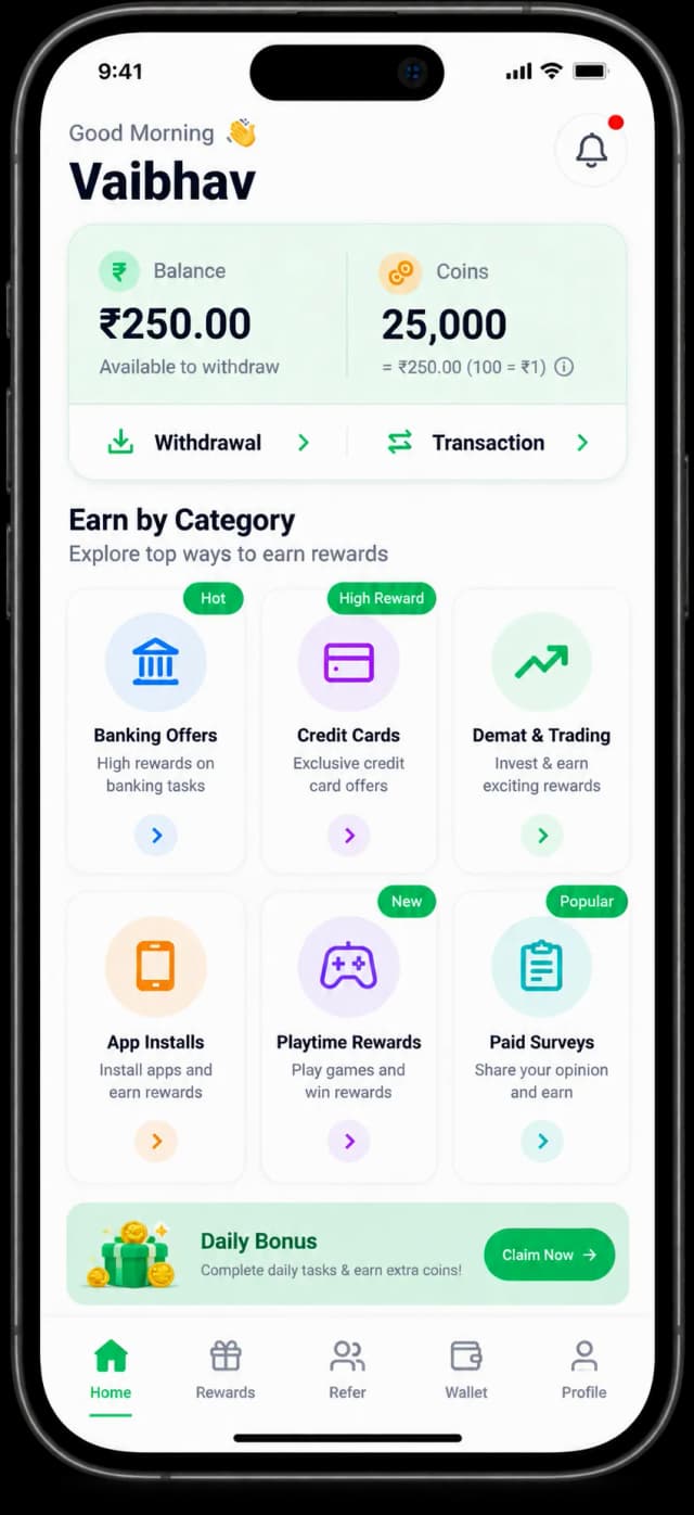 EarnBy User App